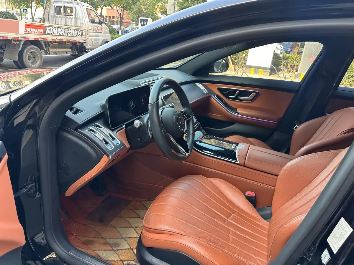 2022 Mercedes-Benz S Class 2.5T 313HP L6 9AT,autocango,china used car exporter,china ev exporter,chinese used car exporter,chinese used ev exporter