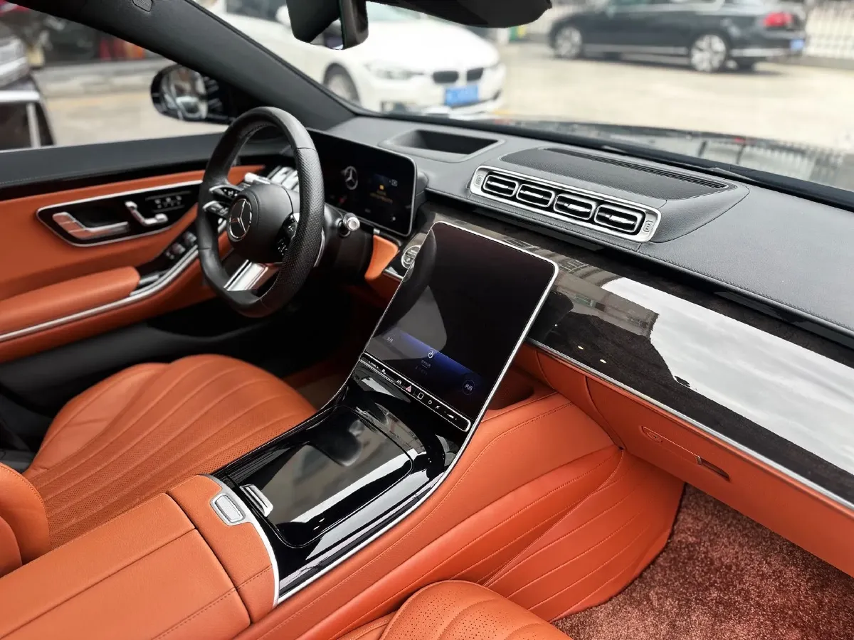2023 Mercedes-Benz S Class 2.5T 367HP L6 9AT,autocango,china used car exporter,china ev exporter,chinese used car exporter,chinese used ev exporter