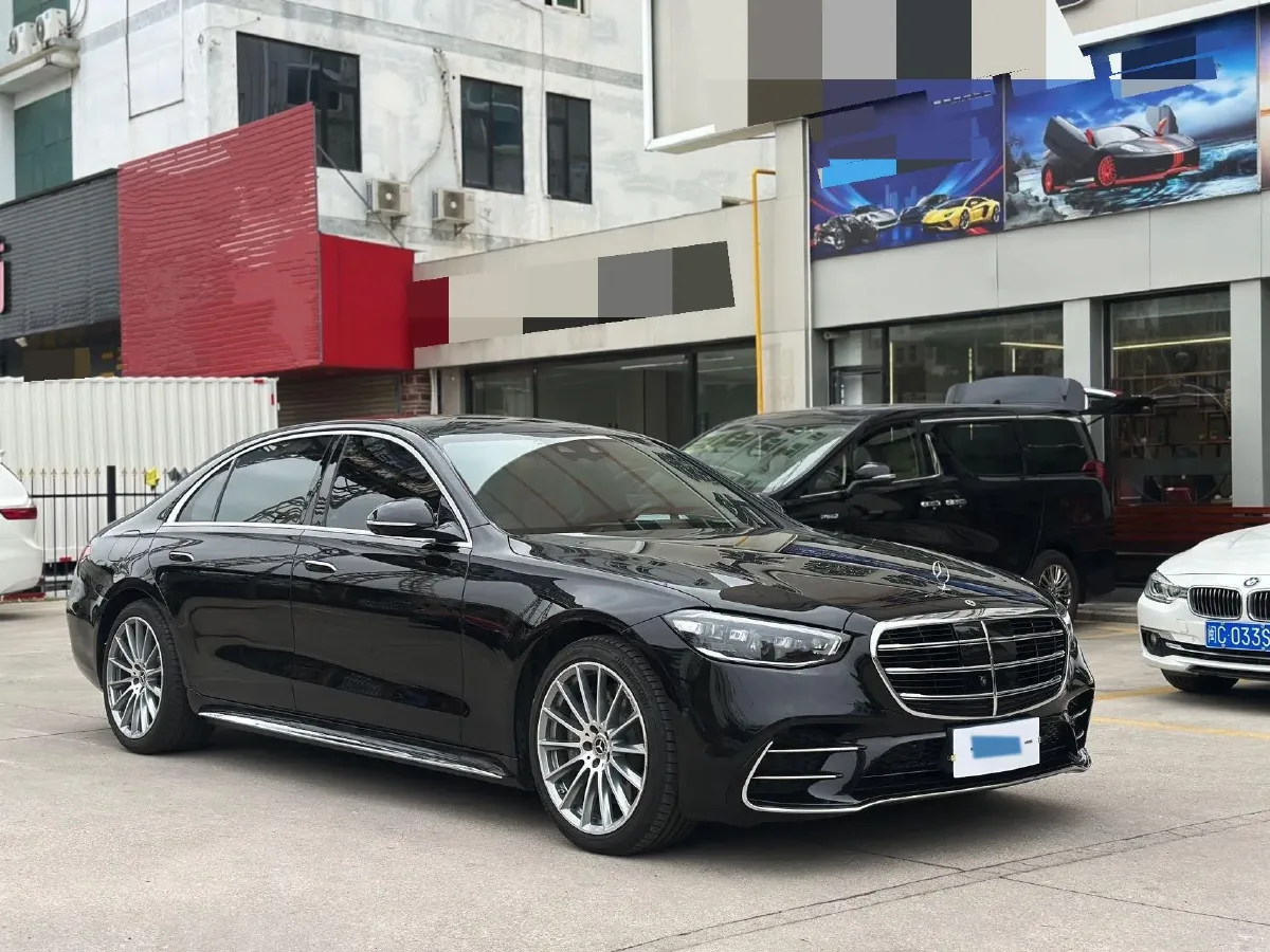 2023 Mercedes-Benz S Class 2.5T 367HP L6 9AT,autocango,china used car exporter,china ev exporter,chinese used car exporter,chinese used ev exporter