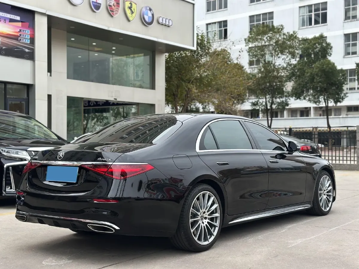 2023 Mercedes-Benz S Class 2.5T 367HP L6 9AT,autocango,china used car exporter,china ev exporter,chinese used car exporter,chinese used ev exporter
