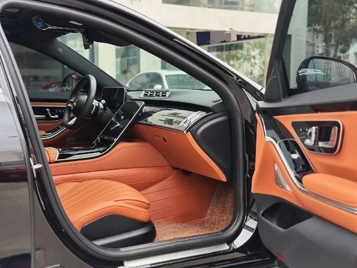 2023 Mercedes-Benz S Class 2.5T 367HP L6 9AT,autocango,china used car exporter,china ev exporter,chinese used car exporter,chinese used ev exporter