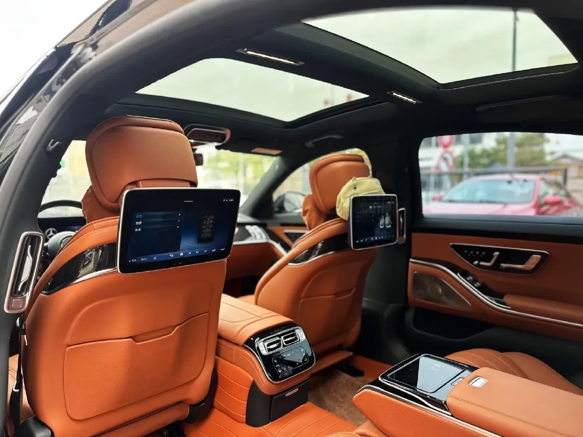 2023 Mercedes-Benz S Class 2.5T 367HP L6 9AT,autocango,china used car exporter,china ev exporter,chinese used car exporter,chinese used ev exporter
