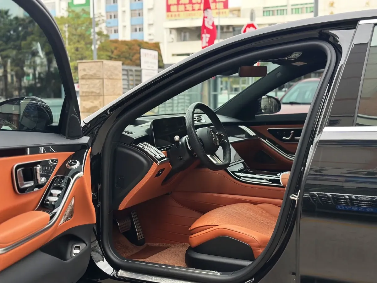 2023 Mercedes-Benz S Class 2.5T 367HP L6 9AT,autocango,china used car exporter,china ev exporter,chinese used car exporter,chinese used ev exporter