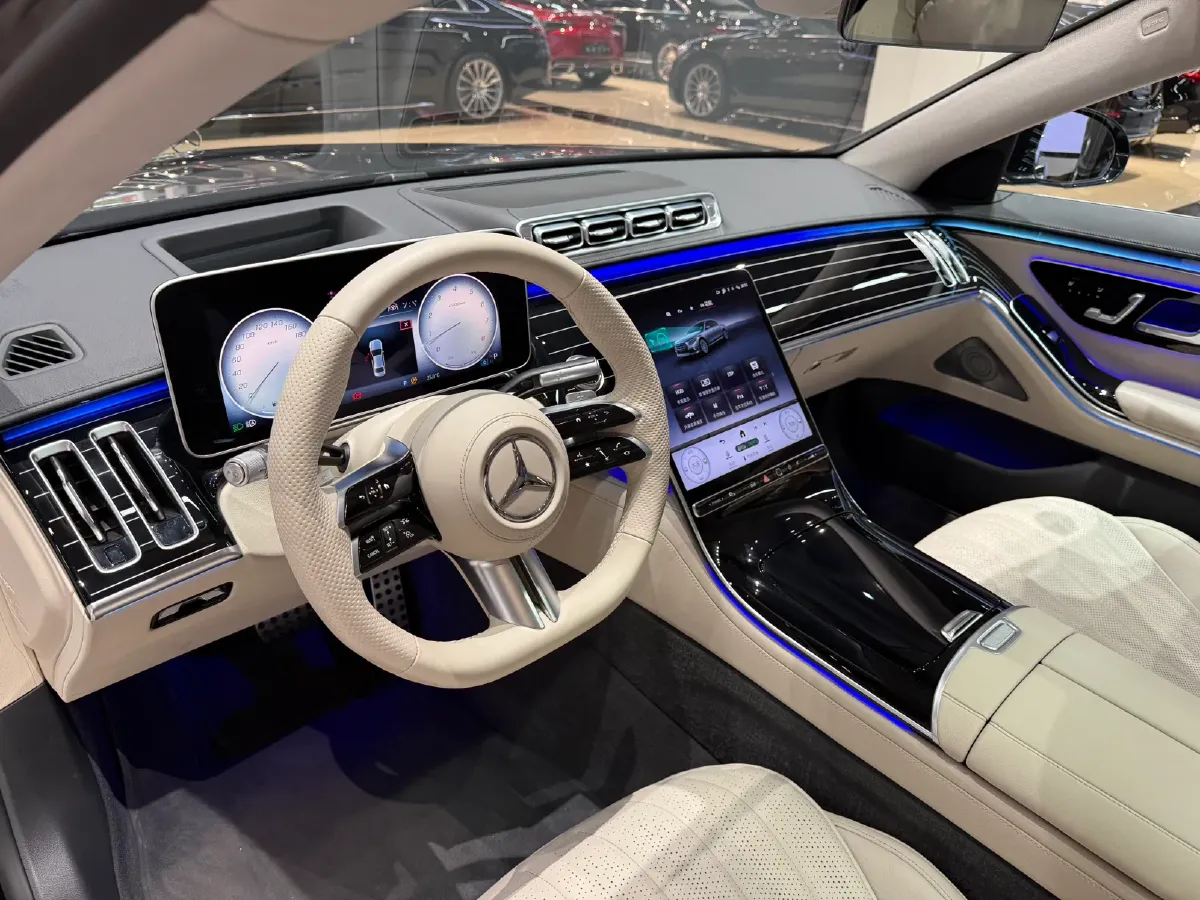 2024 Mercedes-Benz S Class 2.5T 367HP L6 9AT,autocango,china used car exporter,china ev exporter,chinese used car exporter,chinese used ev exporter