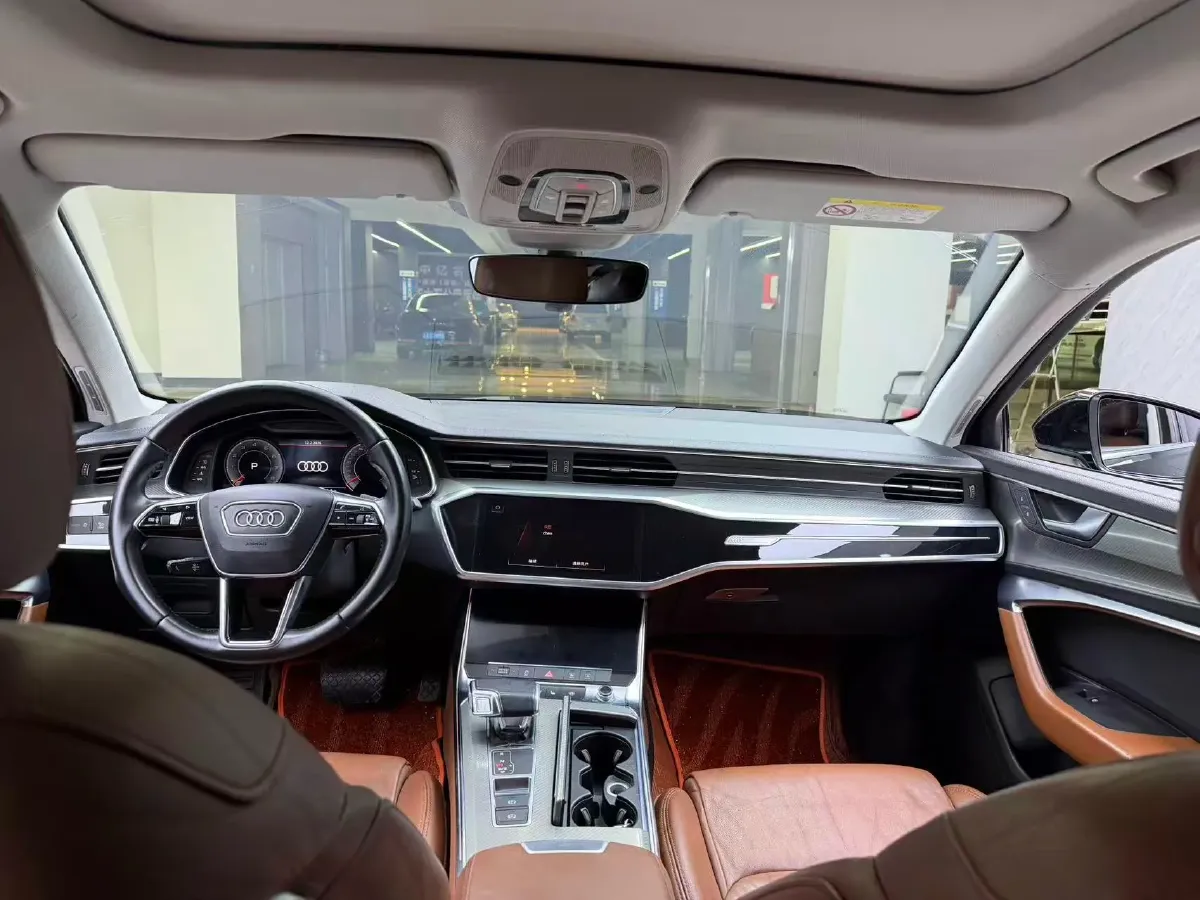 2020 Audi A6L 2.0T 224HP L4 7DCT,autocango,china used car exporter,china ev exporter,chinese used car exporter,chinese used ev exporter