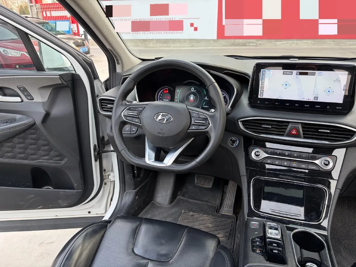 2019 Hyundai Santafe 2.0T 240HP L4 8AT,autocango,china used car exporter,china ev exporter,chinese used car exporter,chinese used ev exporter