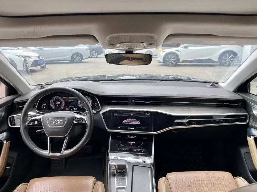 2021 Audi A6L 3.0T 340HP V6 7DCT,autocango,china used car exporter,china ev exporter,chinese used car exporter,chinese used ev exporter