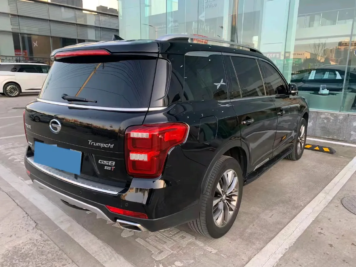 2017 GAC Trumpchi GS8 2.0T 201HP L4 6AT,autocango,china used car exporter,china ev exporter,chinese used car exporter,chinese used ev exporter
