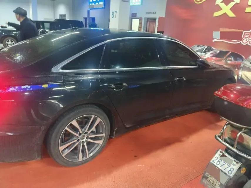 2020 Audi A6L 2.0T 190HP L4 7DCT,autocango,china used car exporter,china ev exporter,chinese used car exporter,chinese used ev exporter