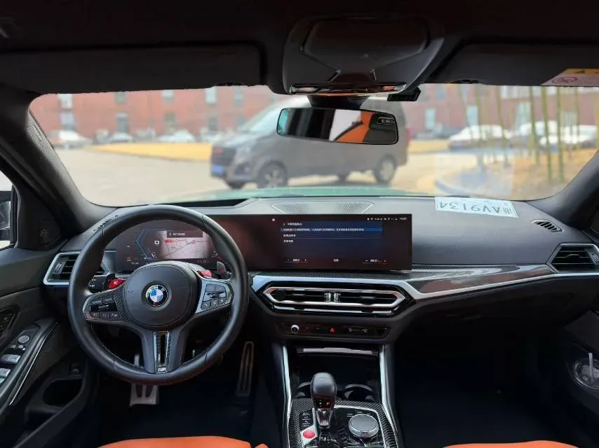 2023 BMW M3 3.0T 510HP L6 8AT,autocango,china used car exporter,china ev exporter,chinese used car exporter,chinese used ev exporter