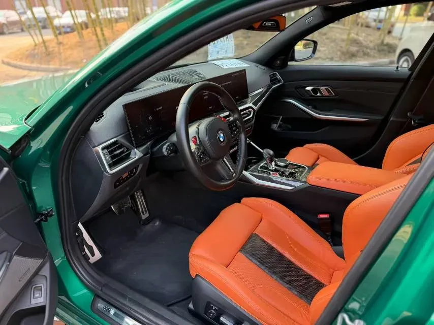 2023 BMW M3 3.0T 510HP L6 8AT,autocango,china used car exporter,china ev exporter,chinese used car exporter,chinese used ev exporter