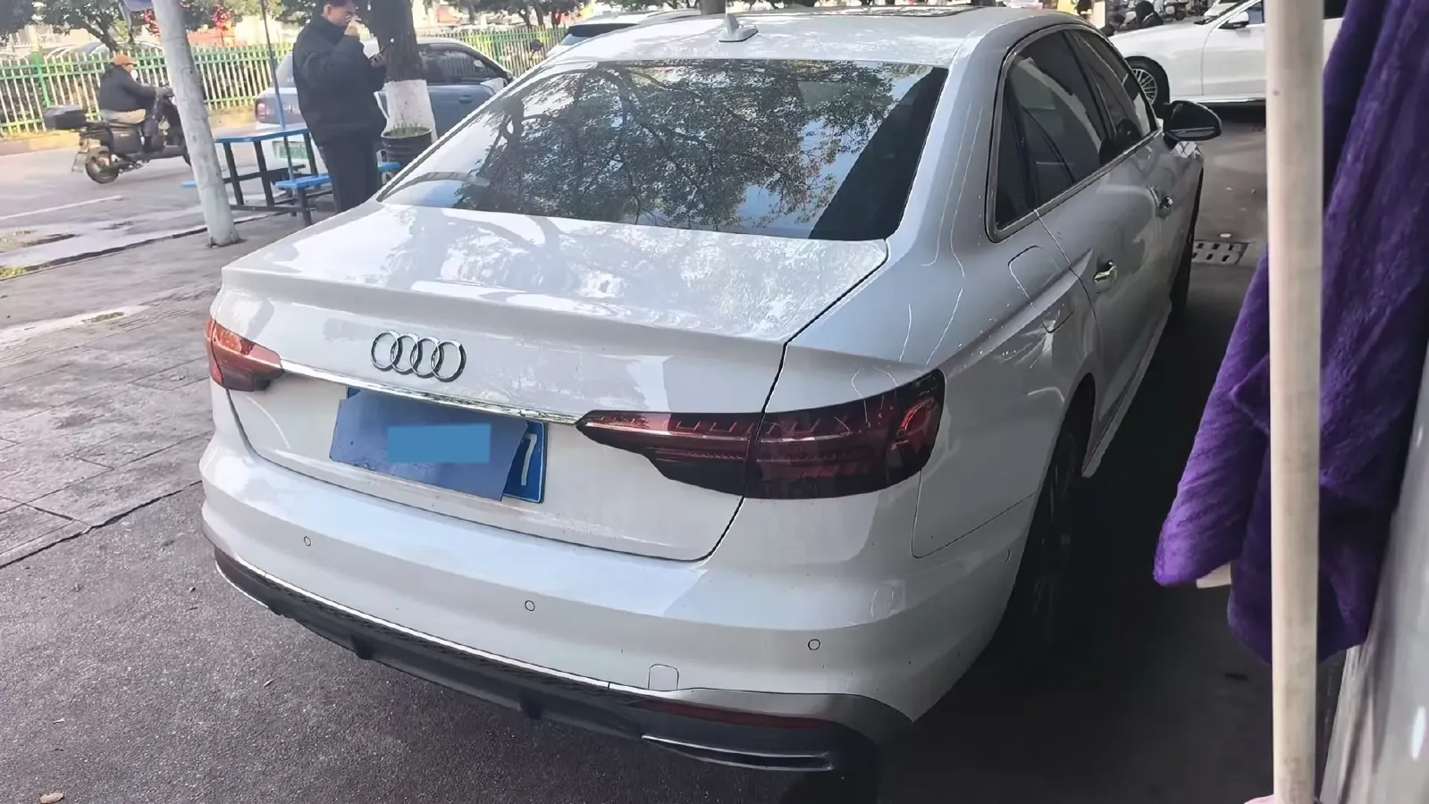 2020 Audi A4L 2.0T 190HP L4 7DCT,autocango,china used car exporter,china ev exporter,chinese used car exporter,chinese used ev exporter