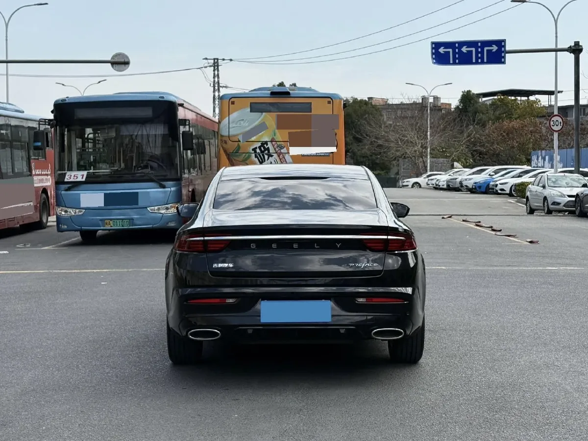 2021 Geely Preface 2.0T 190HP L4 7DCT,autocango,china used car exporter,china ev exporter,chinese used car exporter,chinese used ev exporter