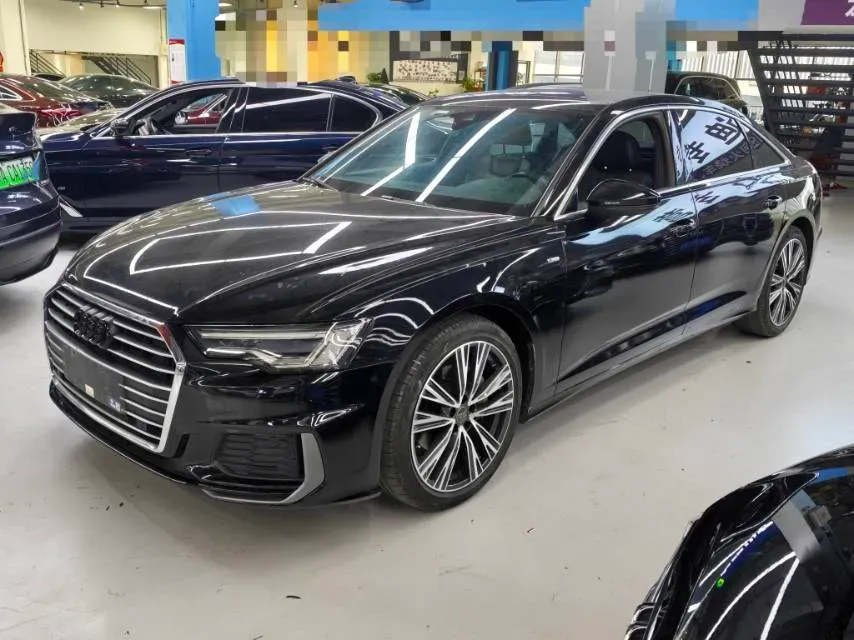 2021 Audi A6L 2.0T 190HP L4 7DCT,autocango,china used car exporter,china ev exporter,chinese used car exporter,chinese used ev exporter