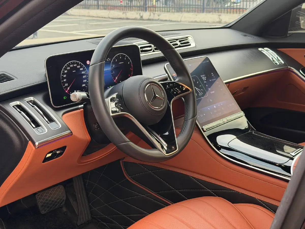 2024 Mercedes-Benz S Class 2.5T 313HP L6 9AT,autocango,china used car exporter,china ev exporter,chinese used car exporter,chinese used ev exporter