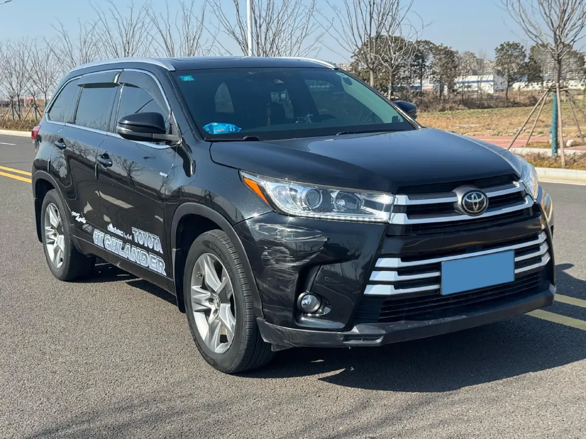 2018 Toyota Highlander 2.0T 220HP L4 6AT,autocango,china used car exporter,china ev exporter,chinese used car exporter,chinese used ev exporter