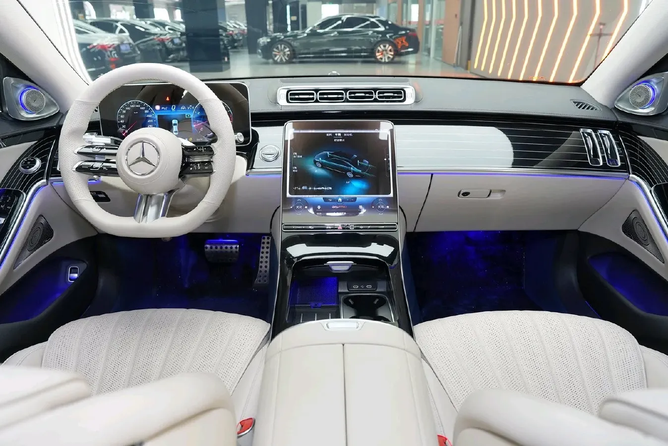 2022 Mercedes-Benz S Class 2.5T 367HP L6 9AT,autocango,china used car exporter,china ev exporter,chinese used car exporter,chinese used ev exporter