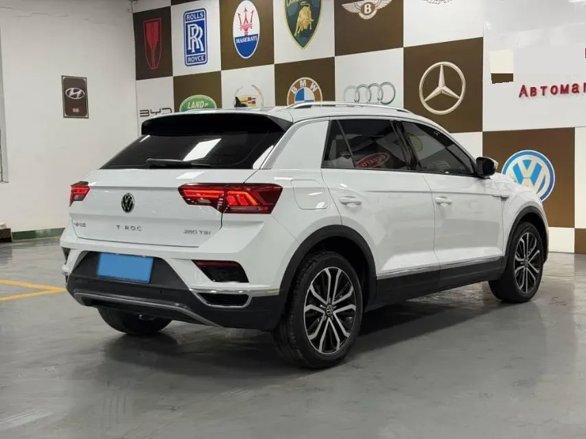 2021 Volkswagen T-Roc 1.4T 150HP L4 7DCT,autocango,china used car exporter,china ev exporter,chinese used car exporter,chinese used ev exporter