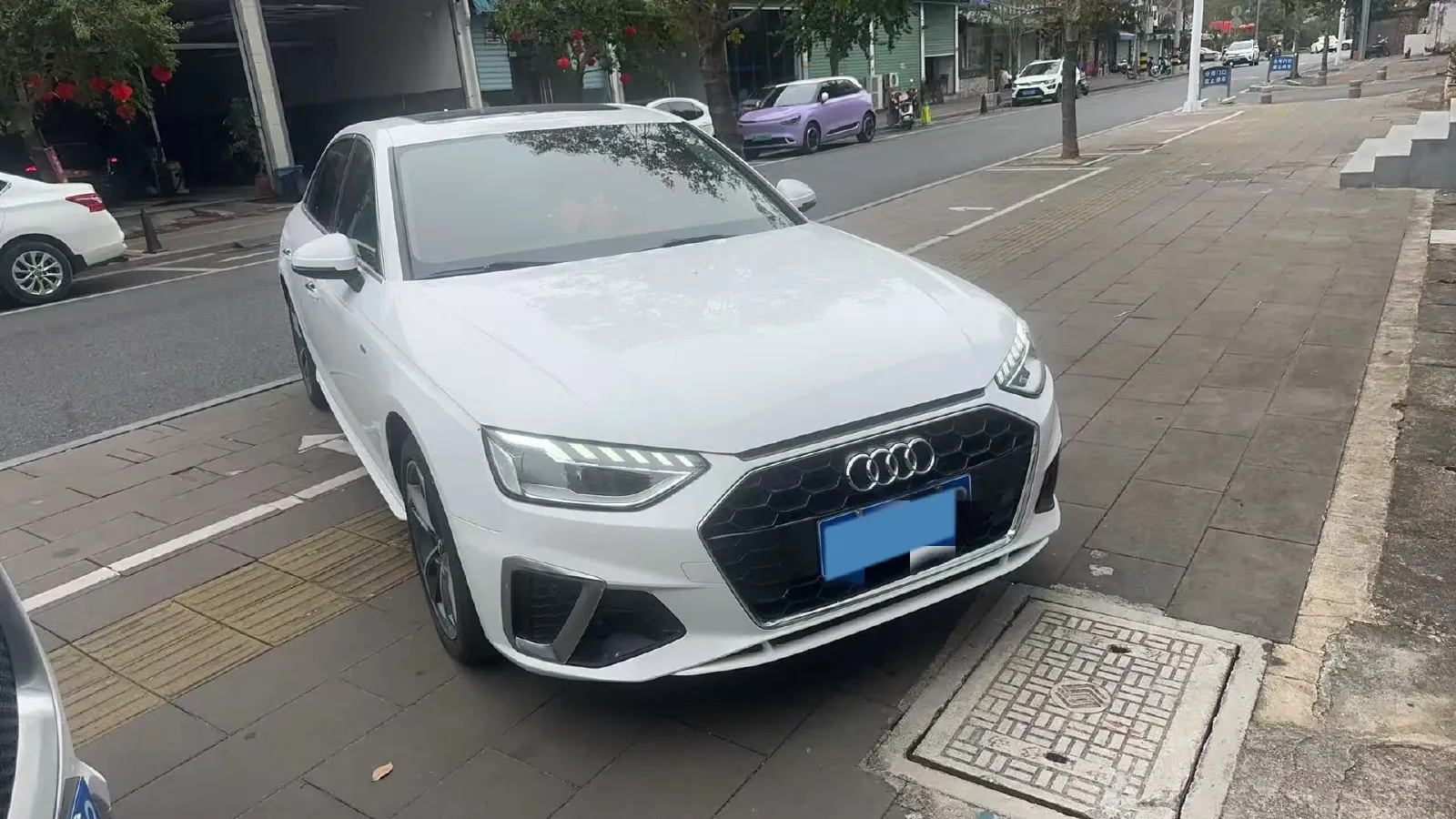 2020 Audi A4L 2.0T 190HP L4 7DCT,autocango,china used car exporter,china ev exporter,chinese used car exporter,chinese used ev exporter