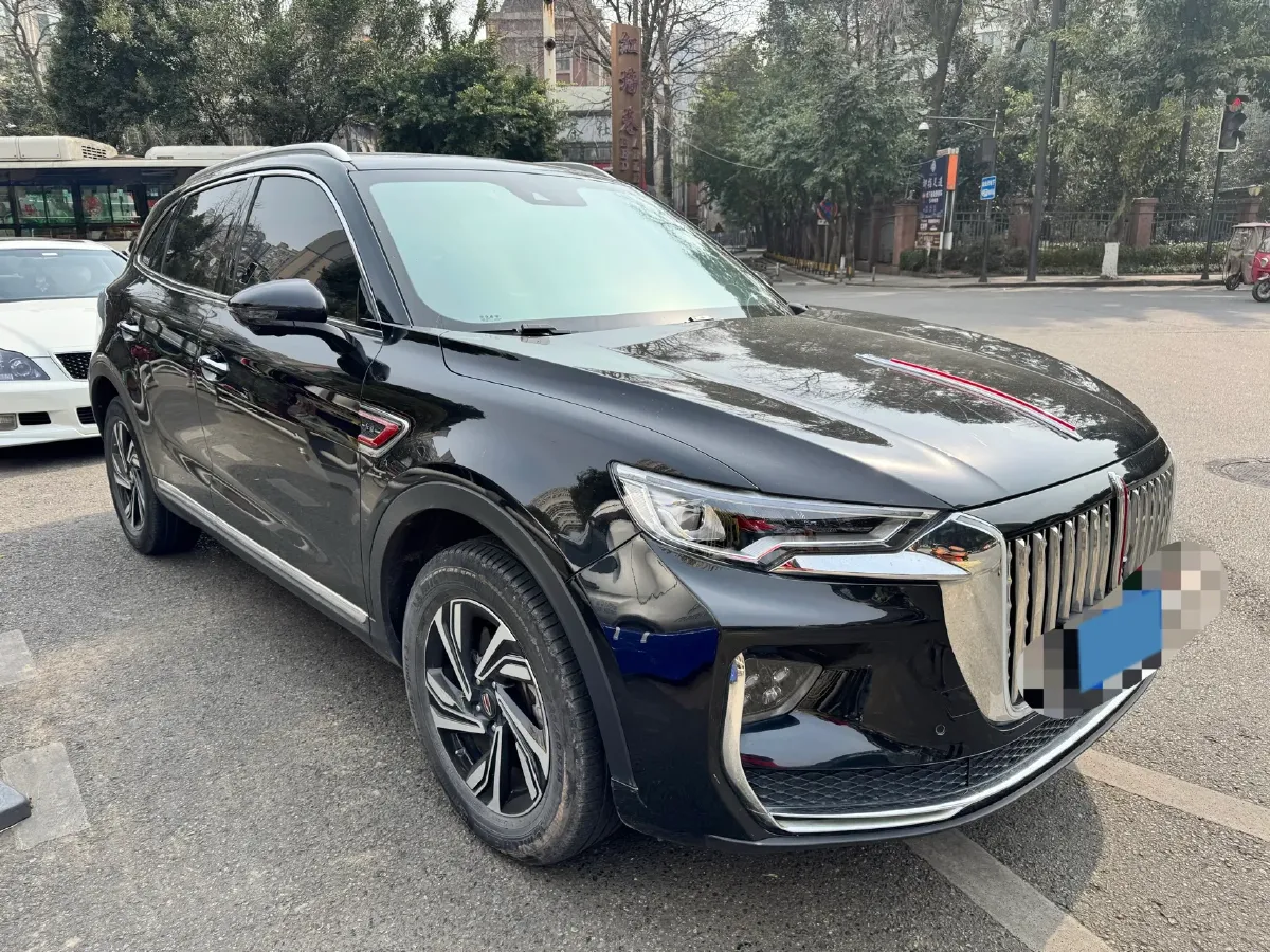 2022 HongQi HS5 2.0T 224HP L4 6AT,autocango,china used car exporter,china ev exporter,chinese used car exporter,chinese used ev exporter