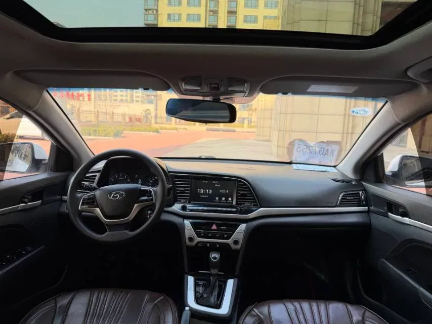 2016 Hyundai Elantra 1.6L 130HP L4 6AT,autocango,china used car exporter,china ev exporter,chinese used car exporter,chinese used ev exporter