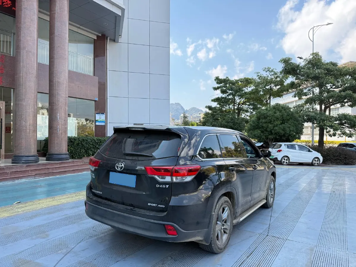 2018 Toyota Highlander 2.0T 220HP L4 6AT,autocango,china used car exporter,china ev exporter,chinese used car exporter,chinese used ev exporter