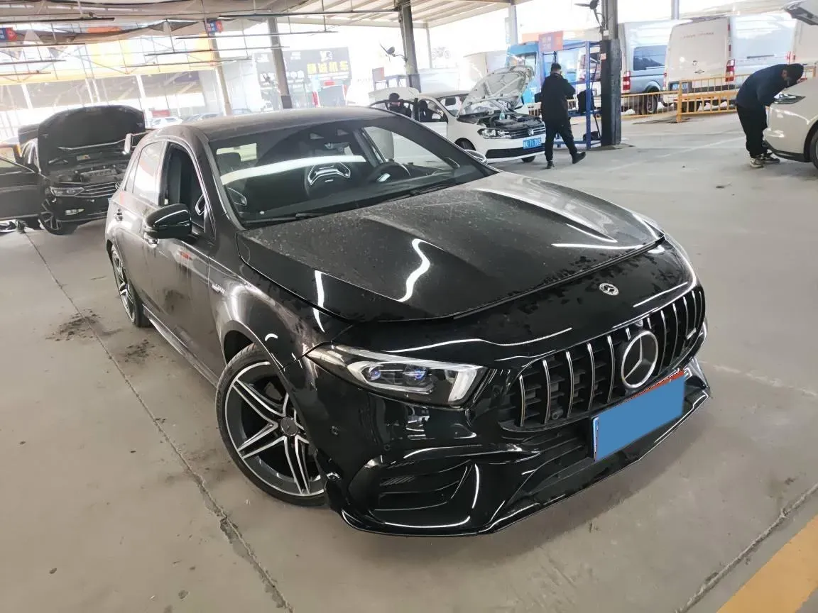 2022 Mercedes-Benz A AMG 2.0T 387HP L4 8DCT,autocango,china used car exporter,china ev exporter,chinese used car exporter,chinese used ev exporter