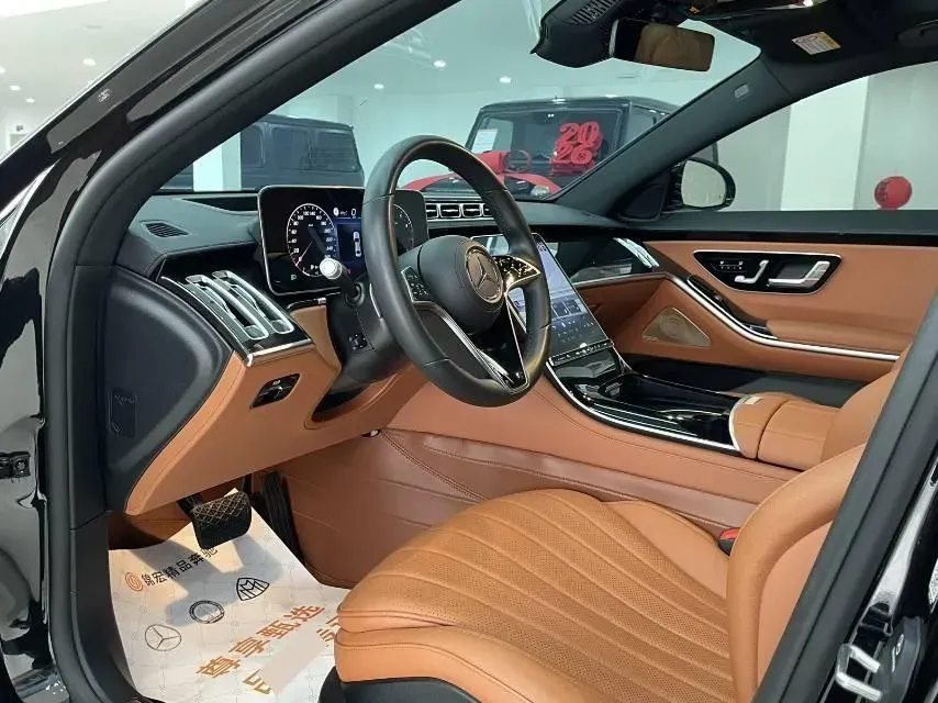 2024 Mercedes-Benz S Class 2.5T 313HP L6 9AT,autocango,china used car exporter,china ev exporter,chinese used car exporter,chinese used ev exporter