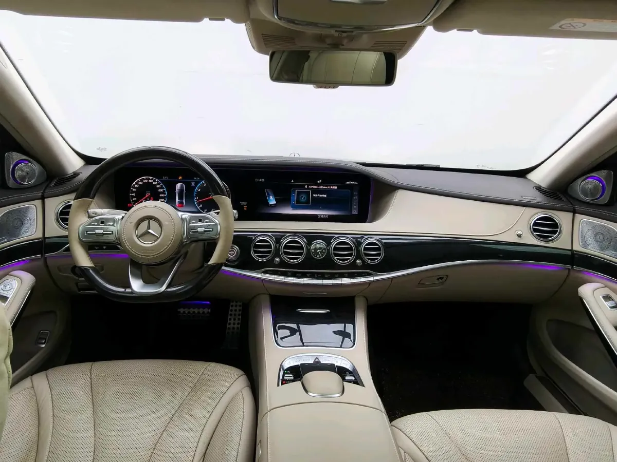 2019 Mercedes-Benz S Class 3.0T 367HP V6 9AT,autocango,china used car exporter,china ev exporter,chinese used car exporter,chinese used ev exporter