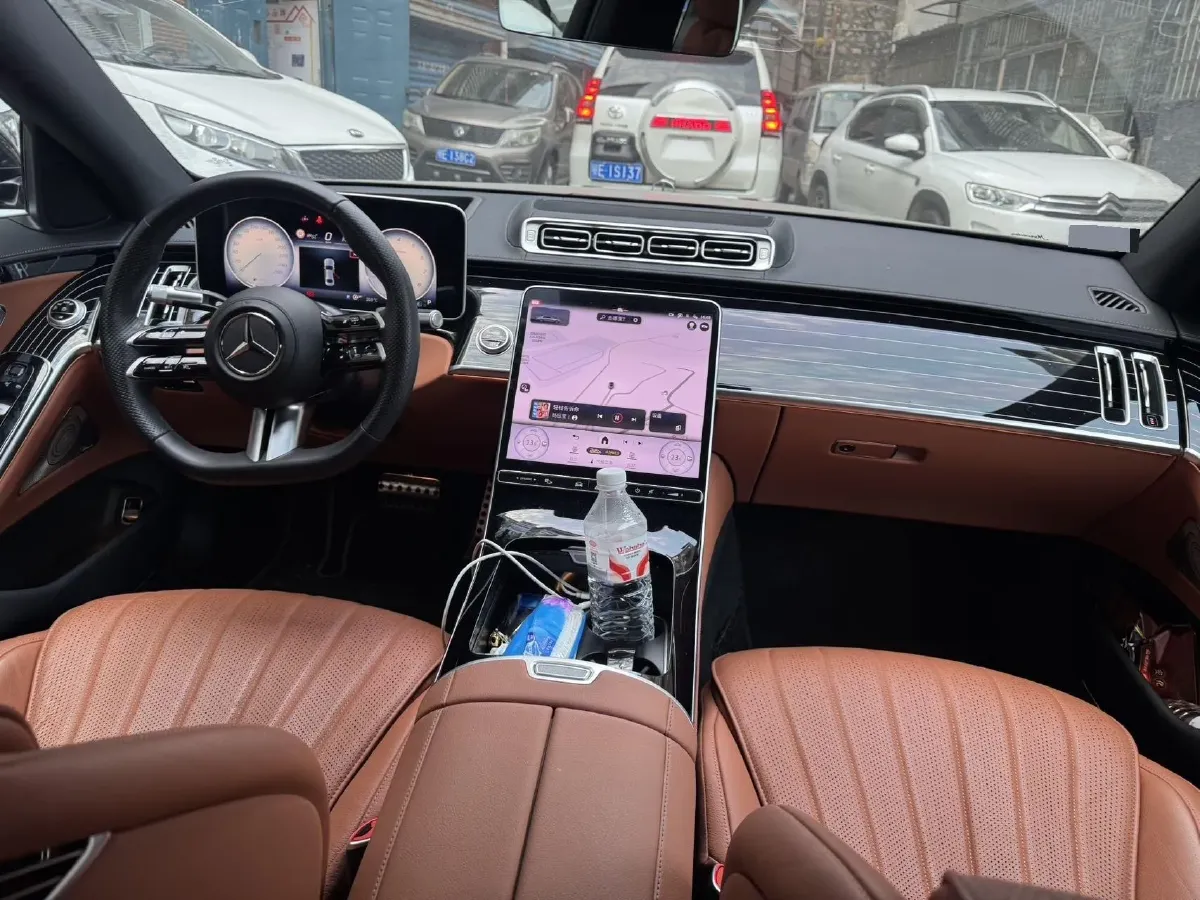 2024 Mercedes-Benz S Class 2.5T 367HP L6 9AT,autocango,china used car exporter,china ev exporter,chinese used car exporter,chinese used ev exporter