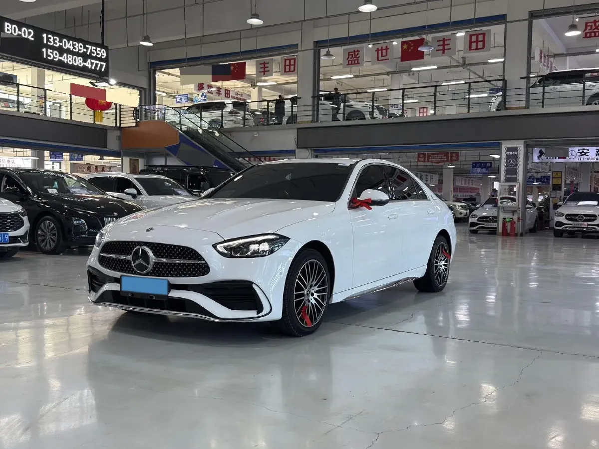2023 Mercedes-Benz C Class 1.5T 170HP L4 9AT,autocango,china used car exporter,china ev exporter,chinese used car exporter,chinese used ev exporter