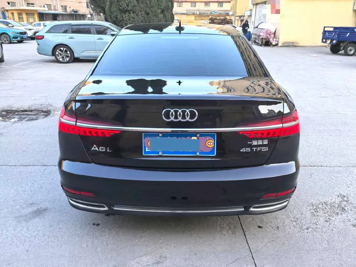 2021 Audi A6L 2.0T 224HP L4 7DCT,autocango,china used car exporter,china ev exporter,chinese used car exporter,chinese used ev exporter