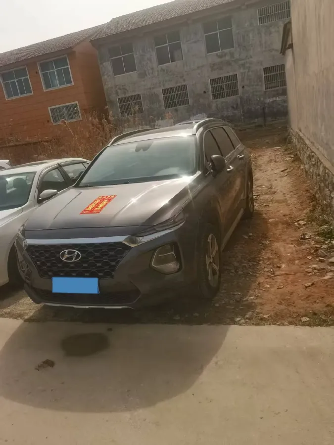 2019 Hyundai Santafe 2.0T 230HP L4 8AT,autocango,china used car exporter,china ev exporter,chinese used car exporter,chinese used ev exporter