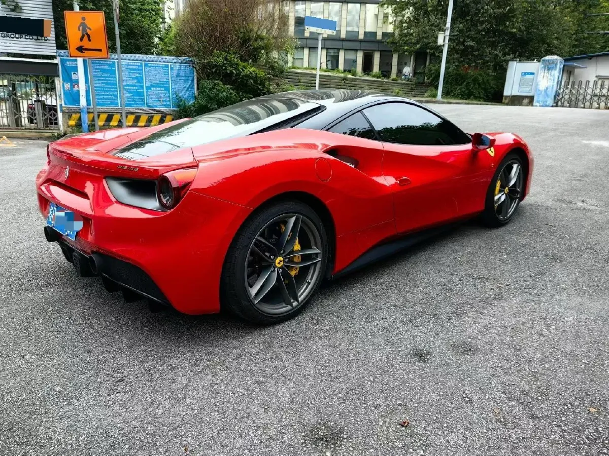 2015 Ferrari 488 3.9T 670HP V8 7DCT,autocango,china used car exporter,china ev exporter,chinese used car exporter,chinese used ev exporter
