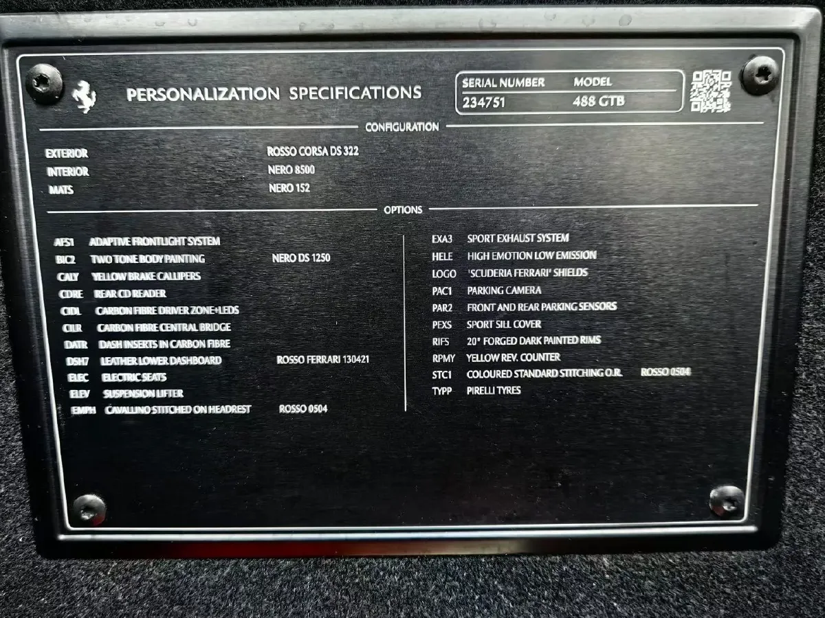 2015 Ferrari 488 3.9T 670HP V8 7DCT,autocango,china used car exporter,china ev exporter,chinese used car exporter,chinese used ev exporter