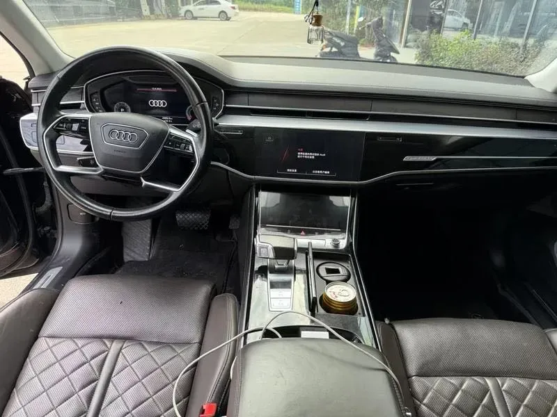 2022 Audi A8 3.0T 286HP V6 8AT,autocango,china used car exporter,china ev exporter,chinese used car exporter,chinese used ev exporter