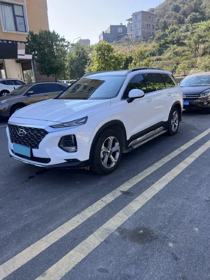 2019 Hyundai Santafe 2.0T 240HP L4 8AT,autocango,china used car exporter,china ev exporter,chinese used car exporter,chinese used ev exporter