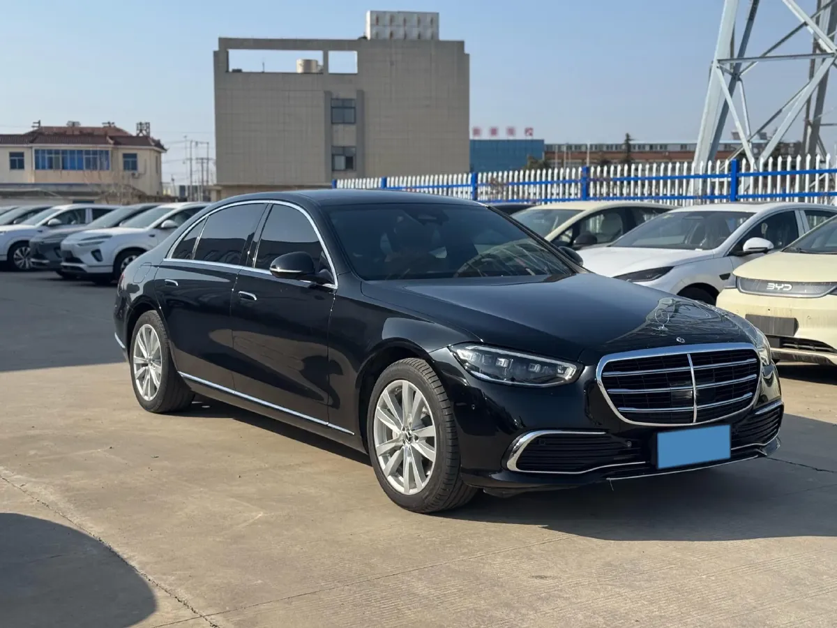2023 Mercedes-Benz S Class 2.5T 313HP L6 9AT,autocango,china used car exporter,china ev exporter,chinese used car exporter,chinese used ev exporter