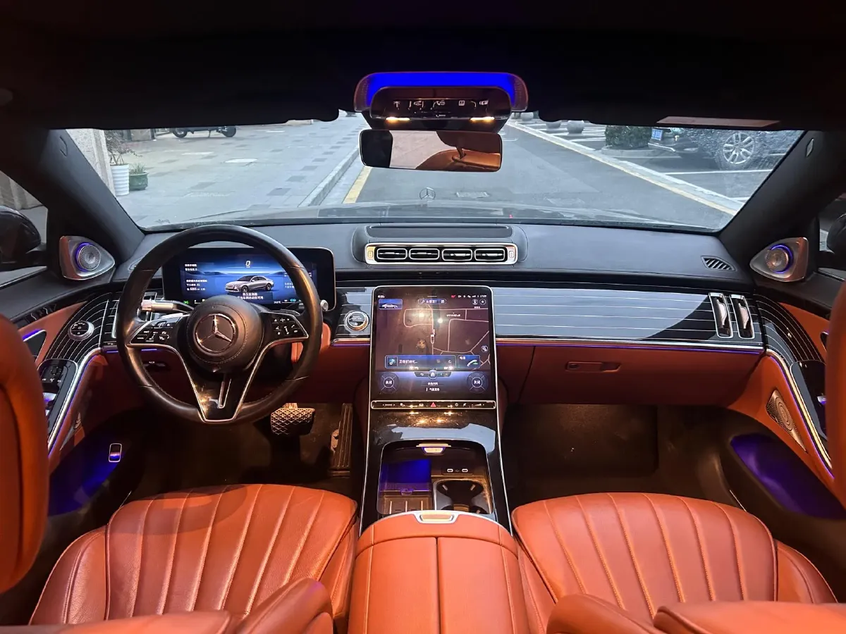 2022 Mercedes-Benz S Class 2.5T 313HP L6 9AT,autocango,china used car exporter,china ev exporter,chinese used car exporter,chinese used ev exporter