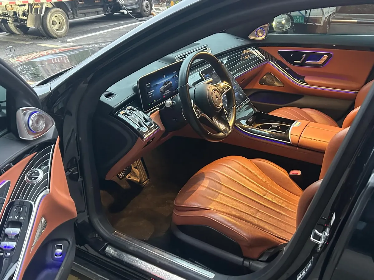 2022 Mercedes-Benz S Class 2.5T 313HP L6 9AT,autocango,china used car exporter,china ev exporter,chinese used car exporter,chinese used ev exporter