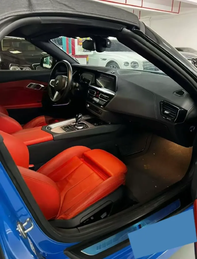 2022 BMW Z4 2.0T 197HP L4 8AT,autocango,china used car exporter,china ev exporter,chinese used car exporter,chinese used ev exporter