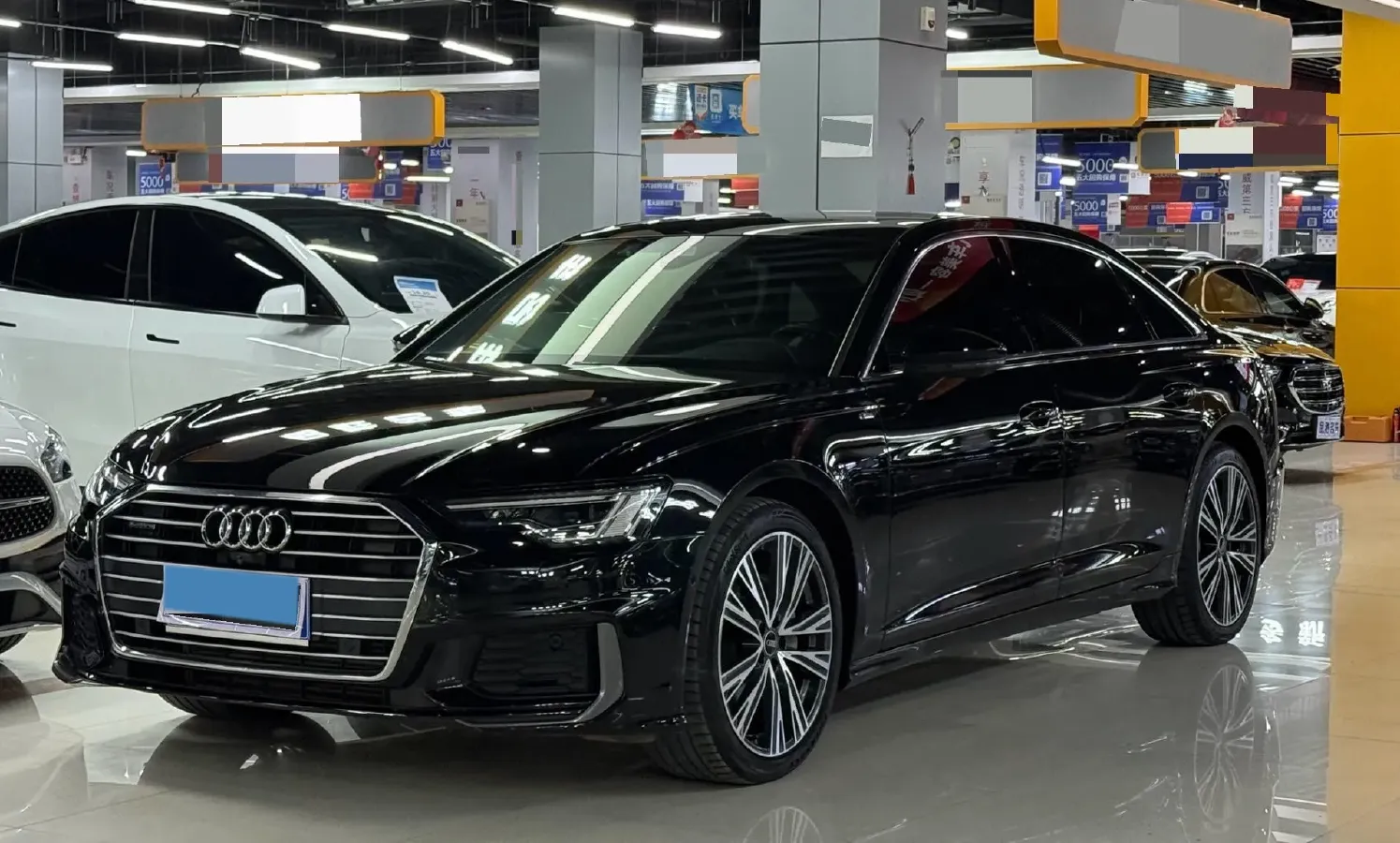2023 Audi A6L 2.0T 245HP L4 7DCT,autocango,china used car exporter,china ev exporter,chinese used car exporter,chinese used ev exporter