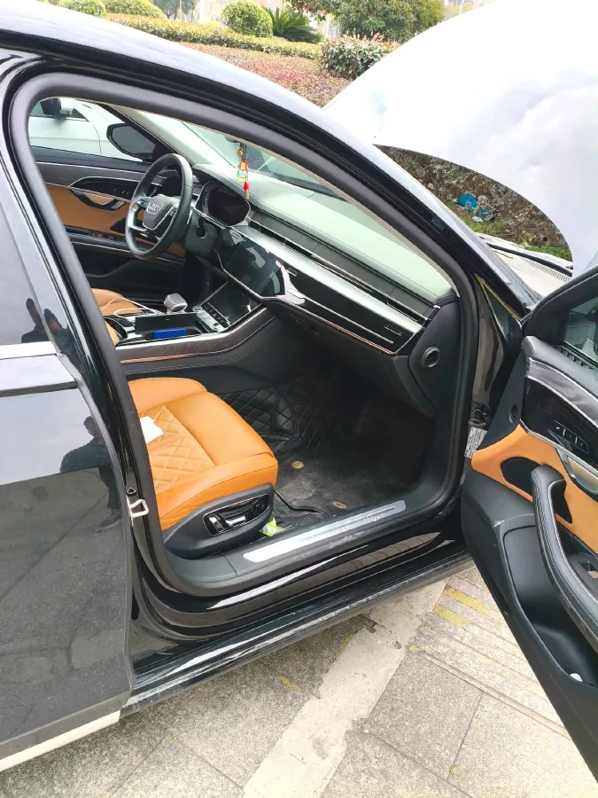 2023 Audi A8 3.0T 286HP V6 8AT,autocango,china used car exporter,china ev exporter,chinese used car exporter,chinese used ev exporter