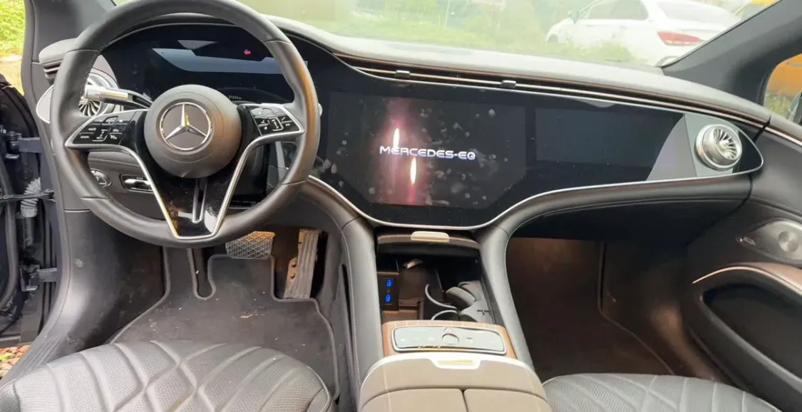 2022 Mercedes-Benz EQS Class BEV 111.8KWH,autocango,china used car exporter,china ev exporter,chinese used car exporter,chinese used ev exporter