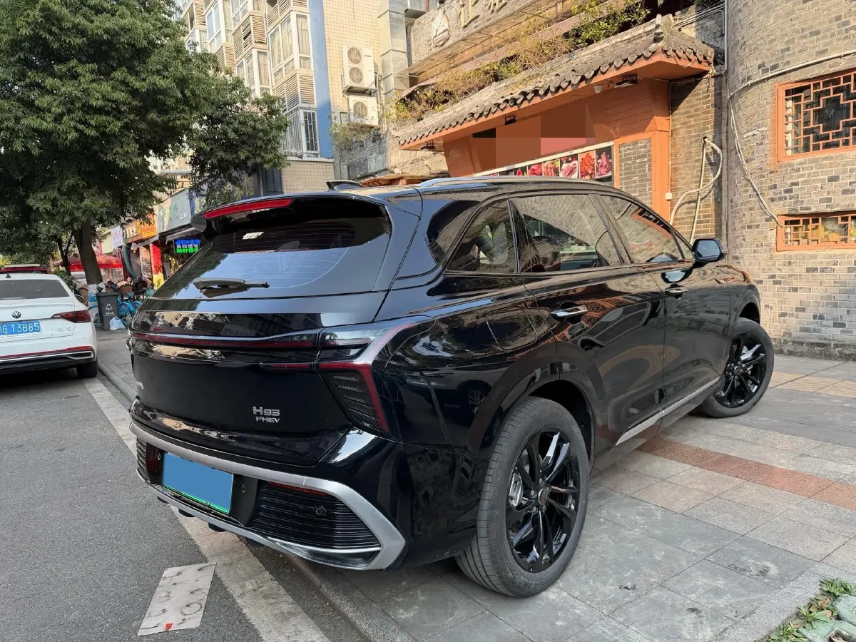 2025 HongQi HS3 1.5T 150HP L4 1DHT PHEV,autocango,china used car exporter,china ev exporter,chinese used car exporter,chinese used ev exporter