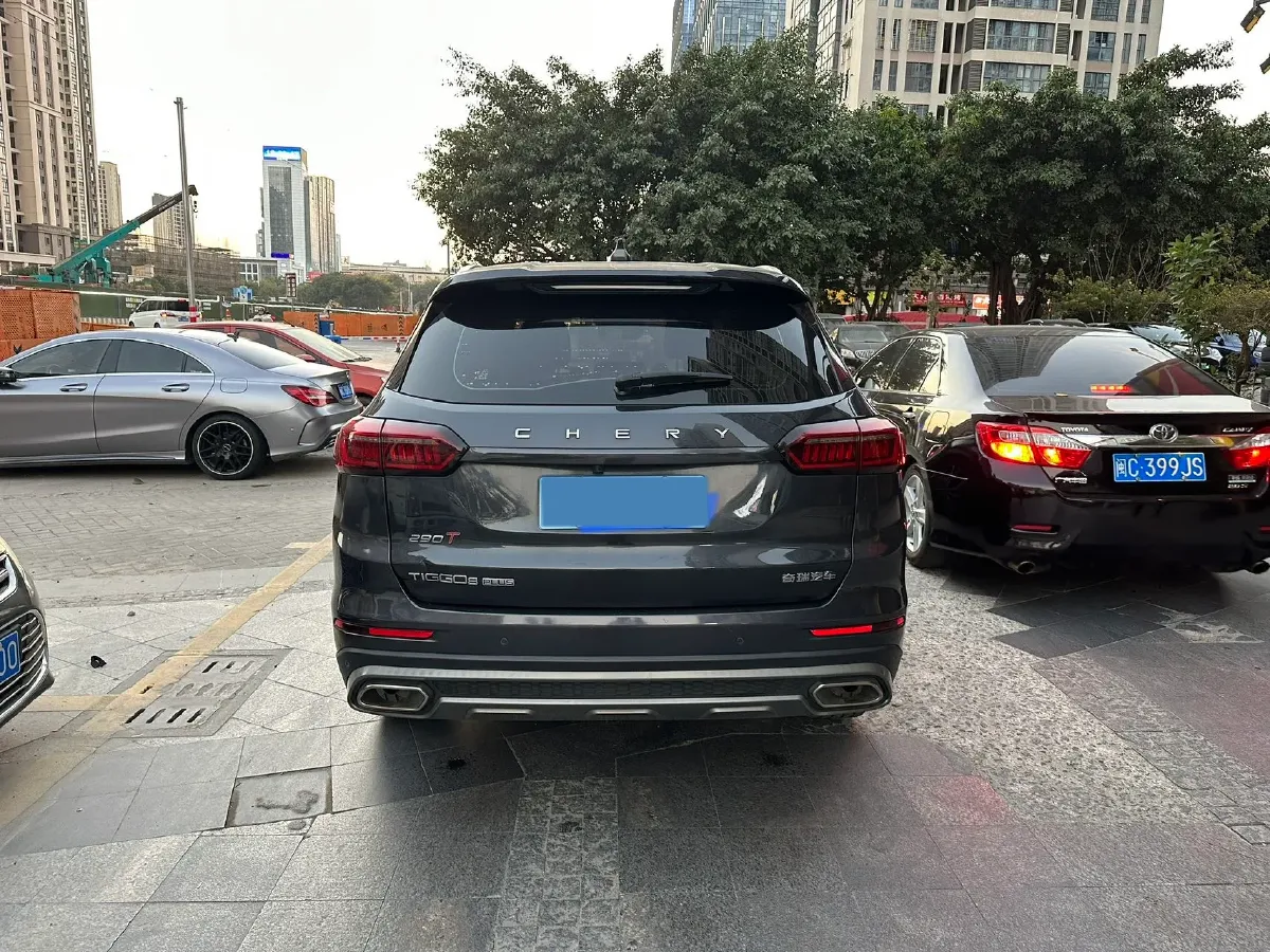 2021 Chery Tiggo 8 Plus 1.6T 197HP L4 7DCT,autocango,china used car exporter,china ev exporter,chinese used car exporter,chinese used ev exporter