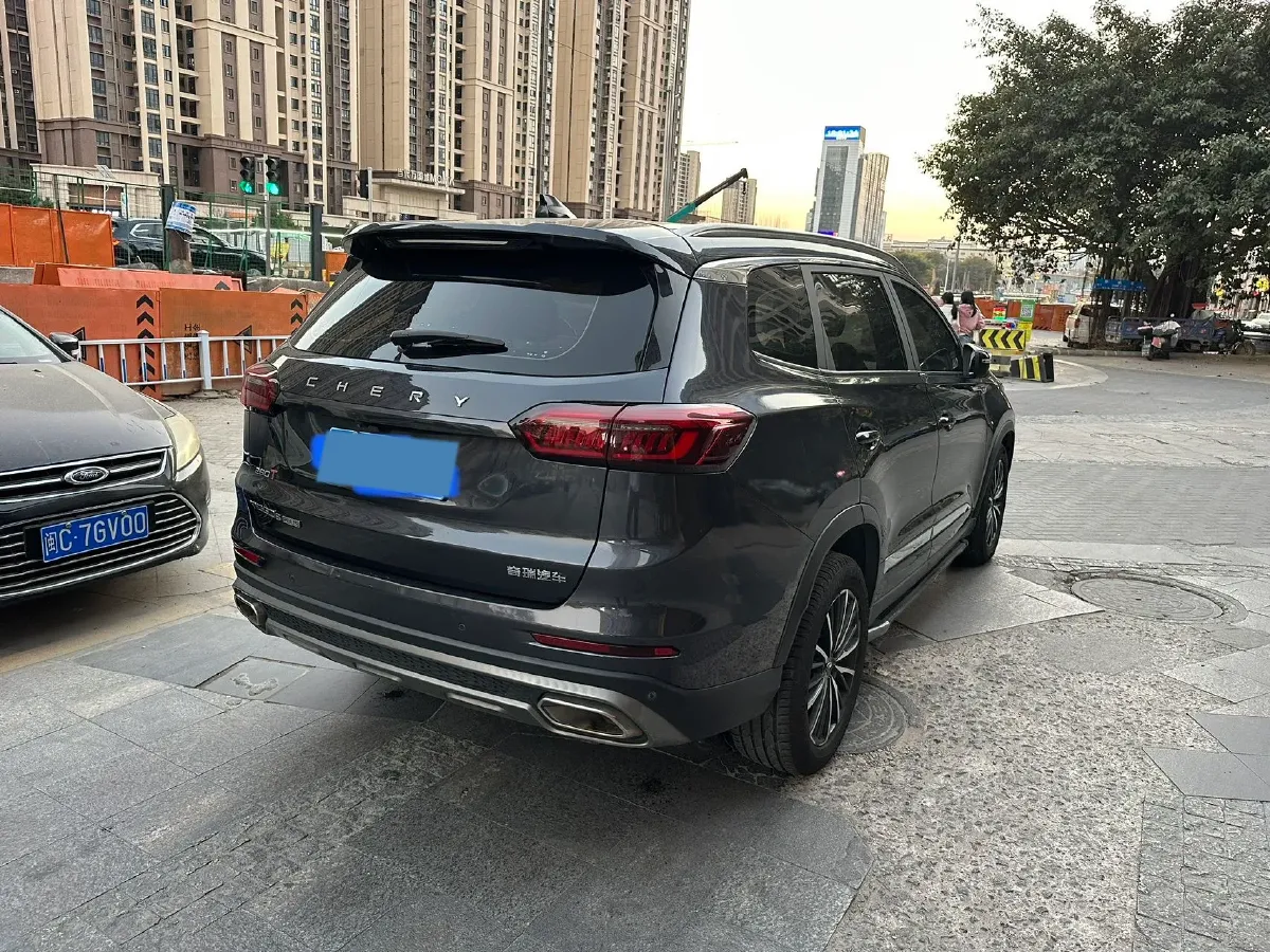 2021 Chery Tiggo 8 Plus 1.6T 197HP L4 7DCT,autocango,china used car exporter,china ev exporter,chinese used car exporter,chinese used ev exporter
