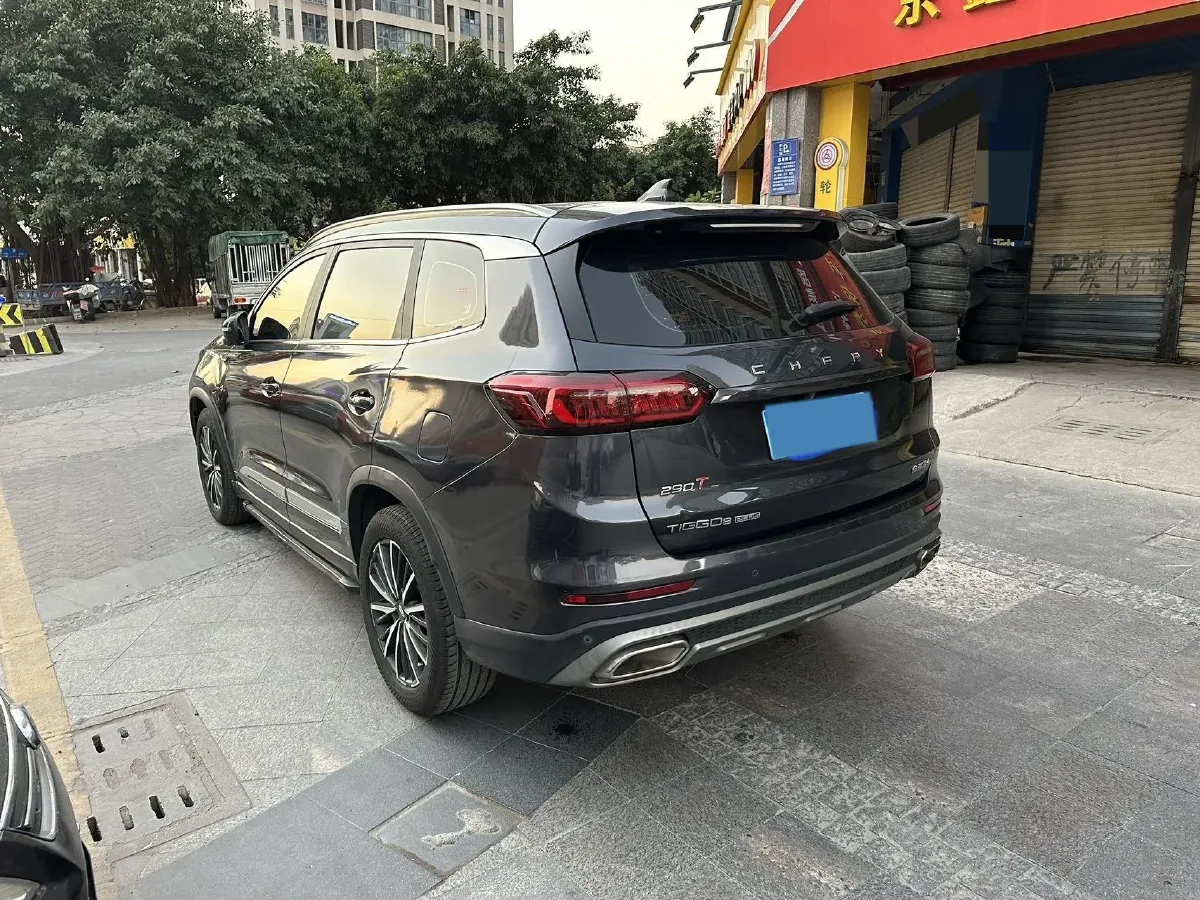 2021 Chery Tiggo 8 Plus 1.6T 197HP L4 7DCT,autocango,china used car exporter,china ev exporter,chinese used car exporter,chinese used ev exporter