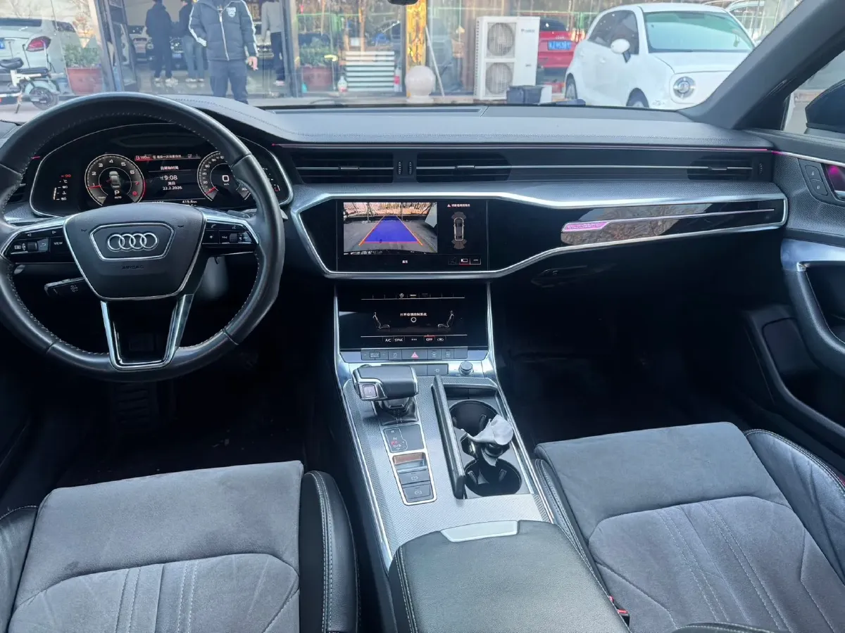 2021 Audi A6L 2.0T 190HP L4 7DCT,autocango,china used car exporter,china ev exporter,chinese used car exporter,chinese used ev exporter