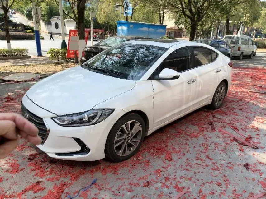 2016 Hyundai Elantra 1.6L 130HP L4 6AT,autocango,china used car exporter,china ev exporter,chinese used car exporter,chinese used ev exporter